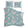 POŚCIEL 160x200 + 2x 70x80 KWIATY FLOVERY 007  komplet bawełna