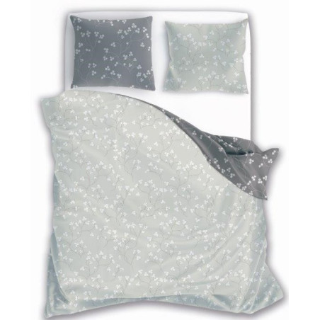 POŚCIEL 160x200 + 2x 70x80 KWIATY FASHION 007 komplet bawełna