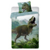 POŚCIEL 160X200 T-REX 02 DINOZAURY DINOZAUR BAWEŁNIANA