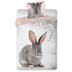 POŚCIEL 140x200 królik króliczek