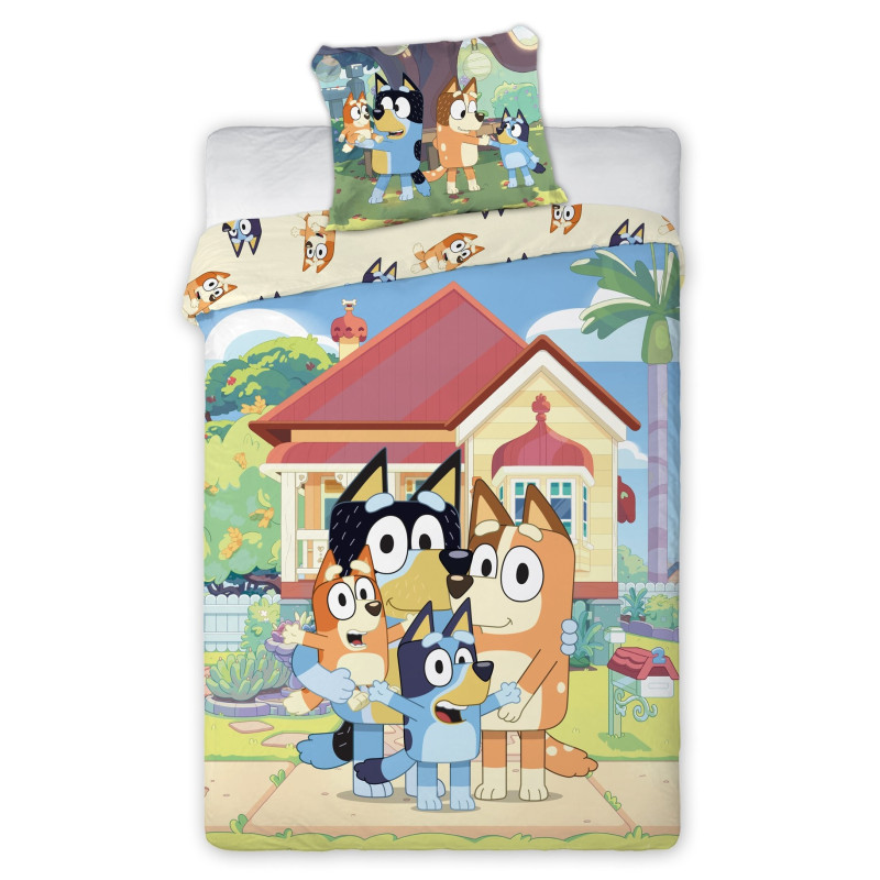 POŚCIEL 100X135 BLUEY 023 DO ŁÓŻECZKA DZIECIĘCA DLA DZIECKA DISNEY PIESEK