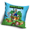 POSZEWKA NA PODUSZKĘ 40x40 MINECRAFT 724 dziecięca welwet STEVE
